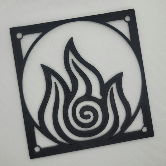 ATLA - Fire Nation Fan Cover - Compfans.com