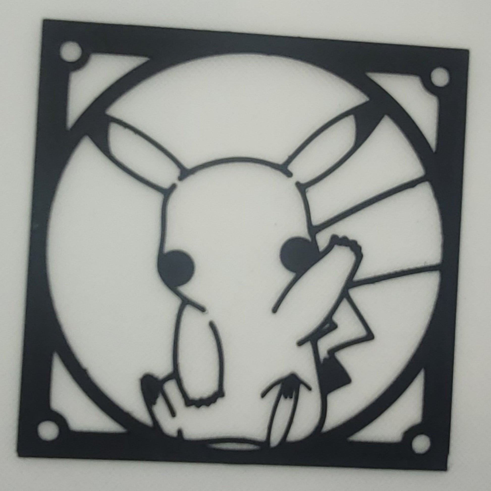 Pokemon - Pikachu Pc Fan Cover - Compfans.com